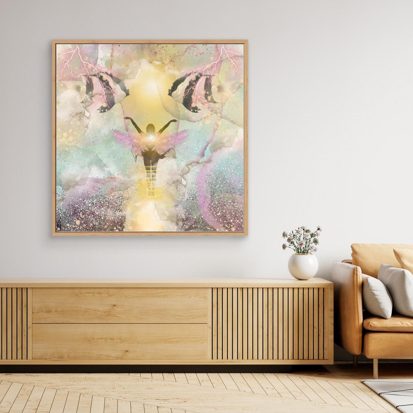 Flying Fish - canvas art print