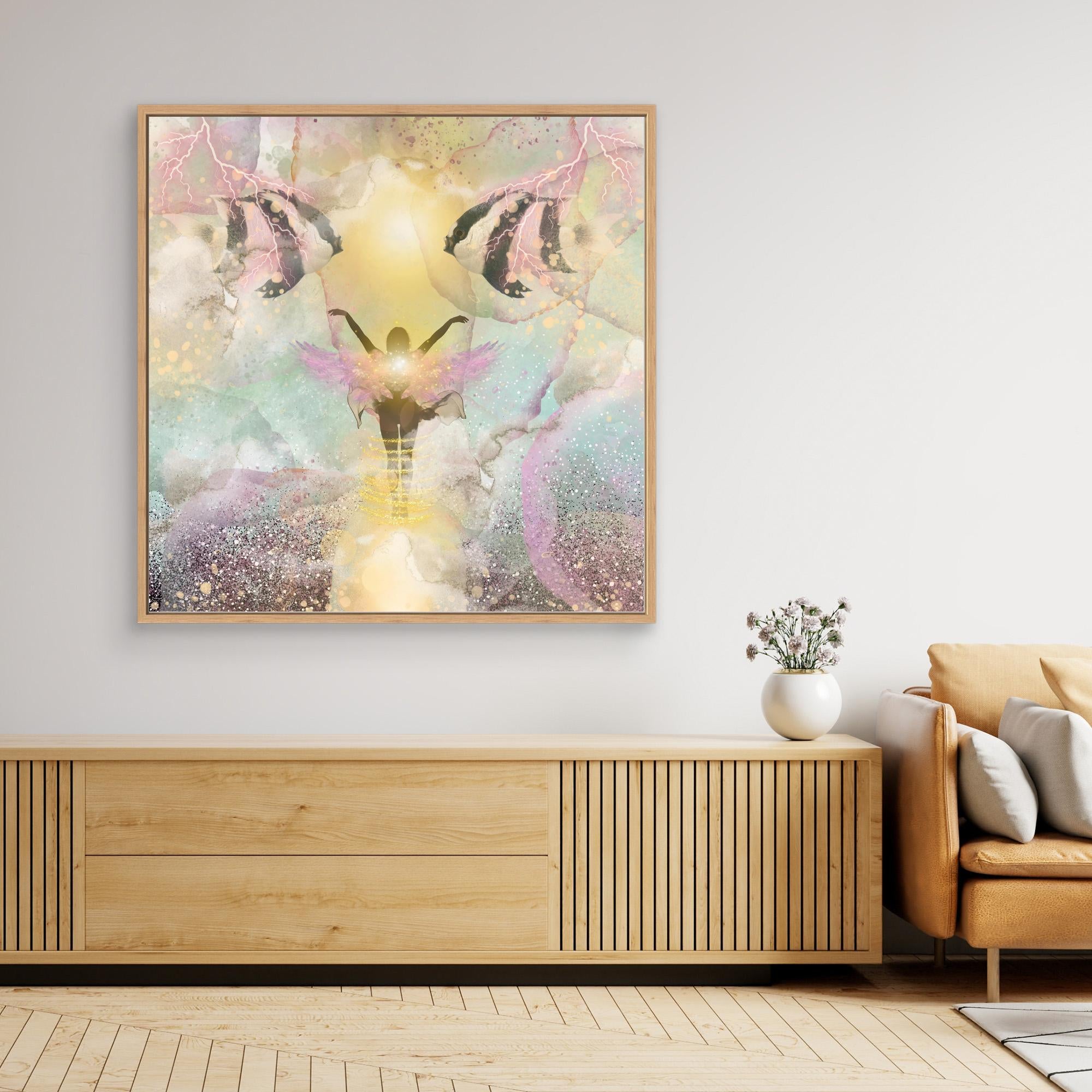 Beauty Bee - canvas art print
