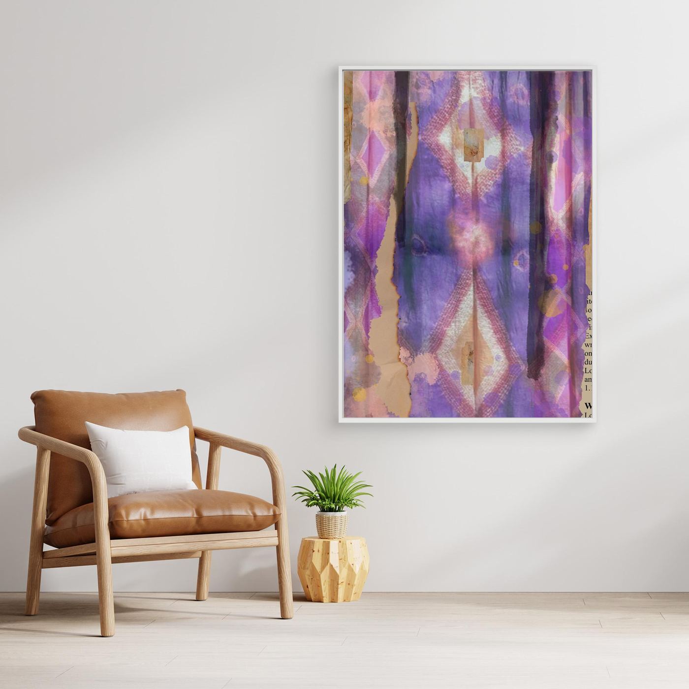 Patterns Interrupted - Canvas Art Print