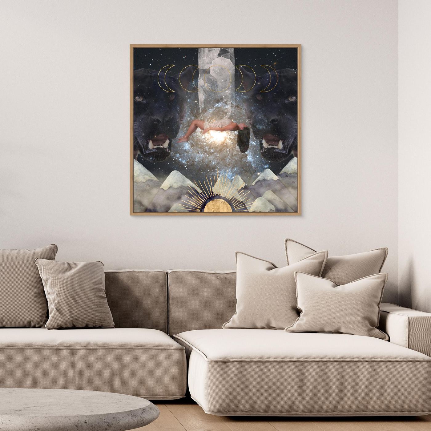 Initiation - canvas art print