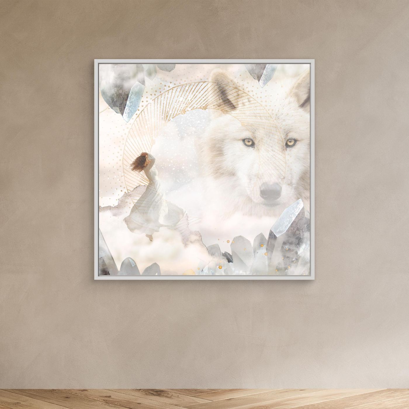 Honoring Stillness - canvas art print