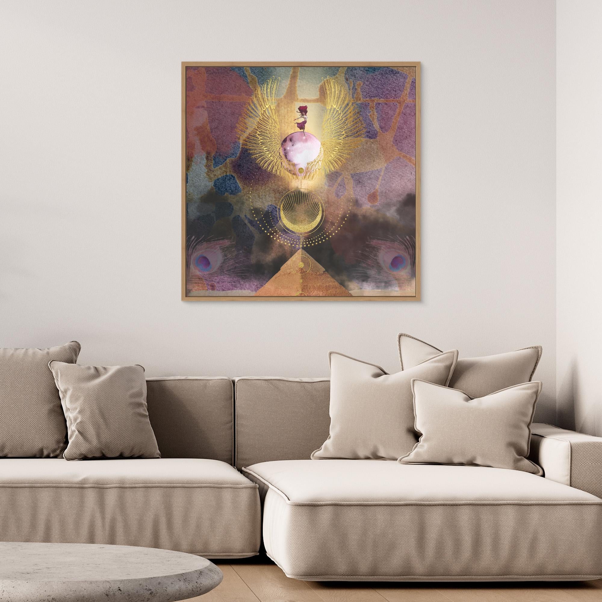 The Joyful - canvas art print