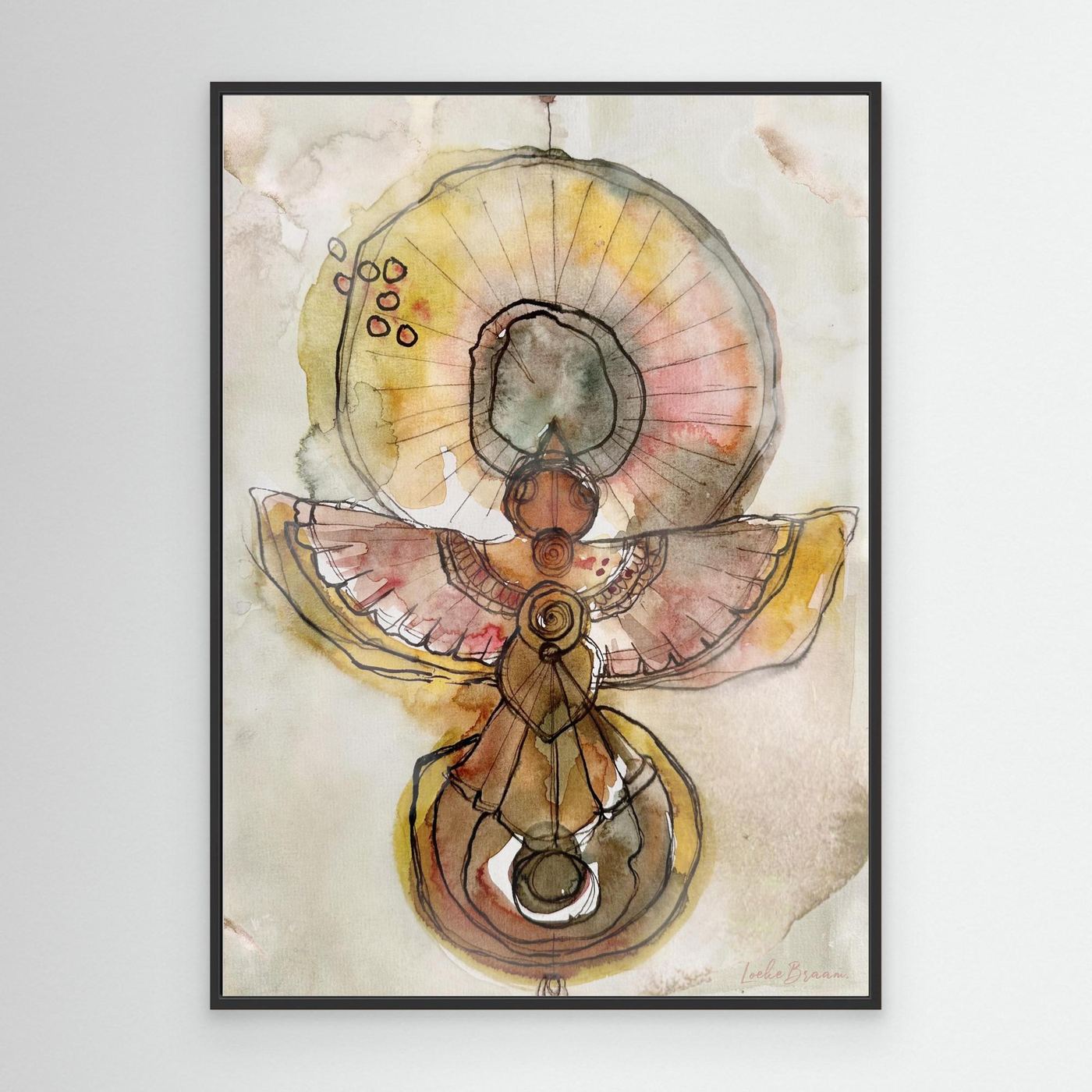 Cosmic Condor - Canvas Art Print