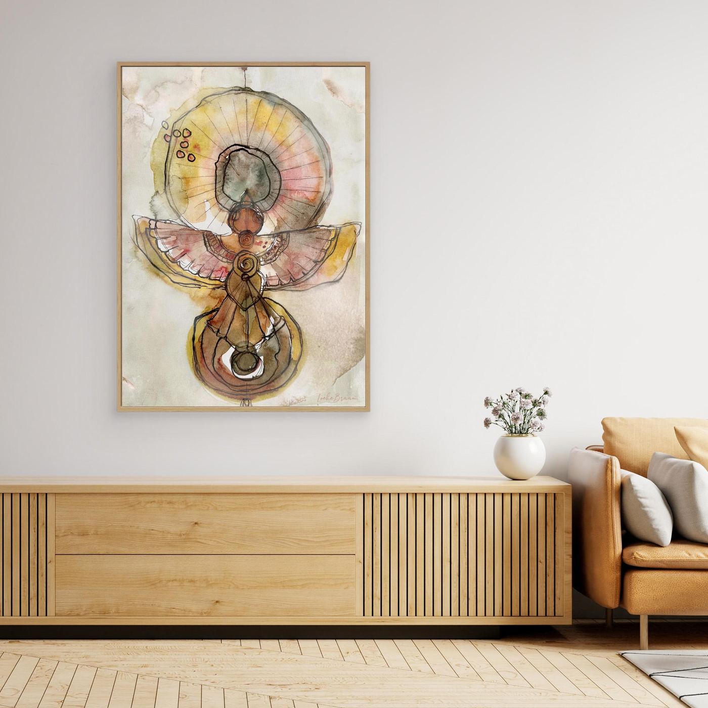 Cosmic Condor - Canvas Art Print