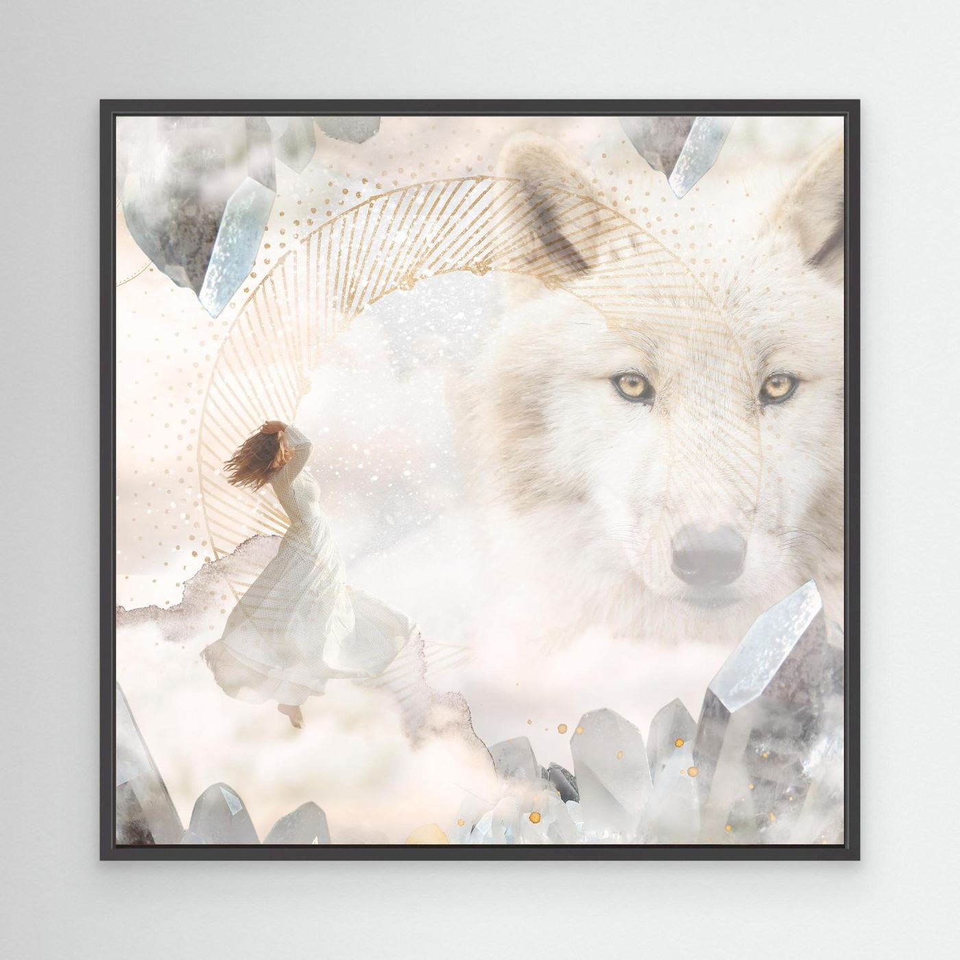 Honoring Stillness - canvas art print