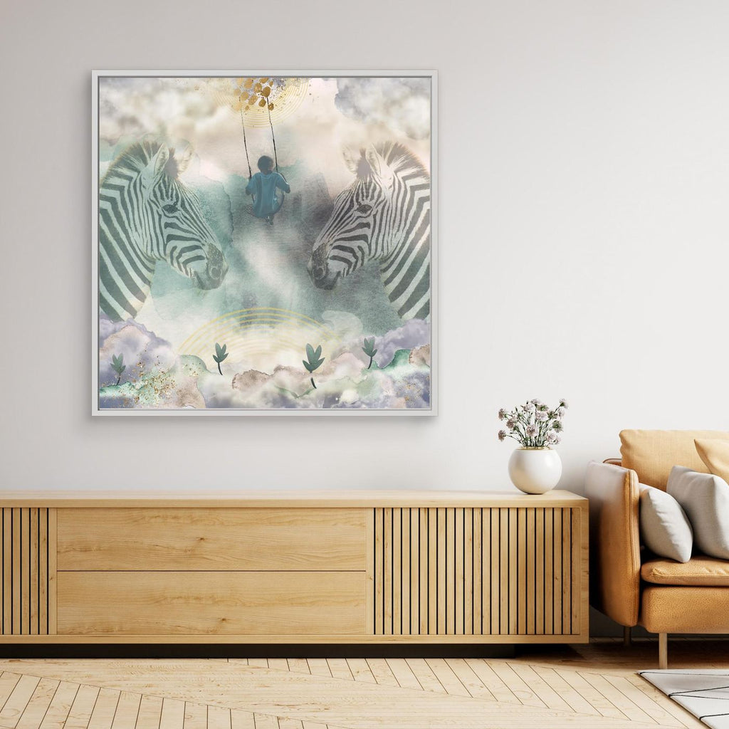 The Cosmic Swing - canvas art print