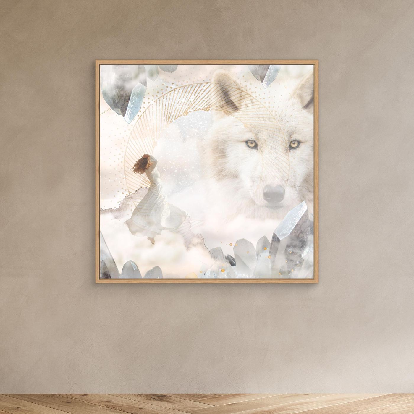 Honoring Stillness - canvas art print