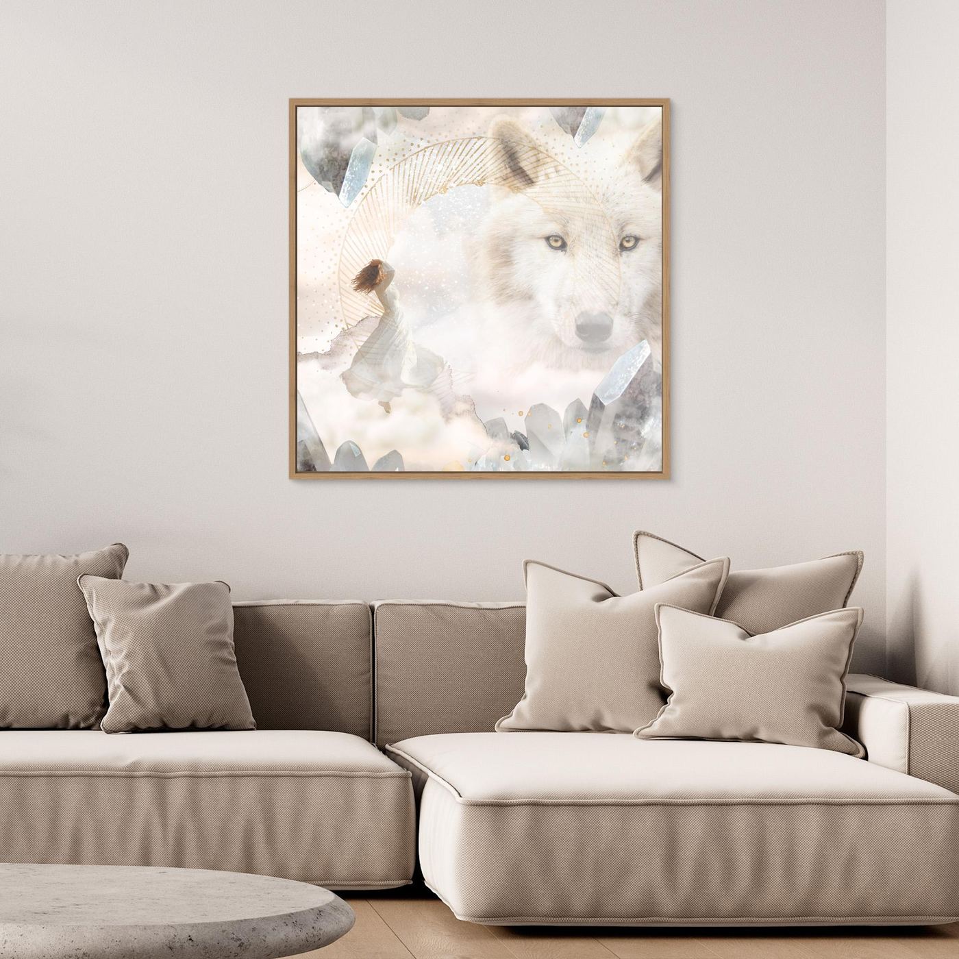 Honoring Stillness - canvas art print