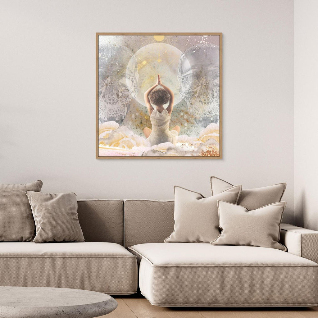 Crystal Skull - canvas art print