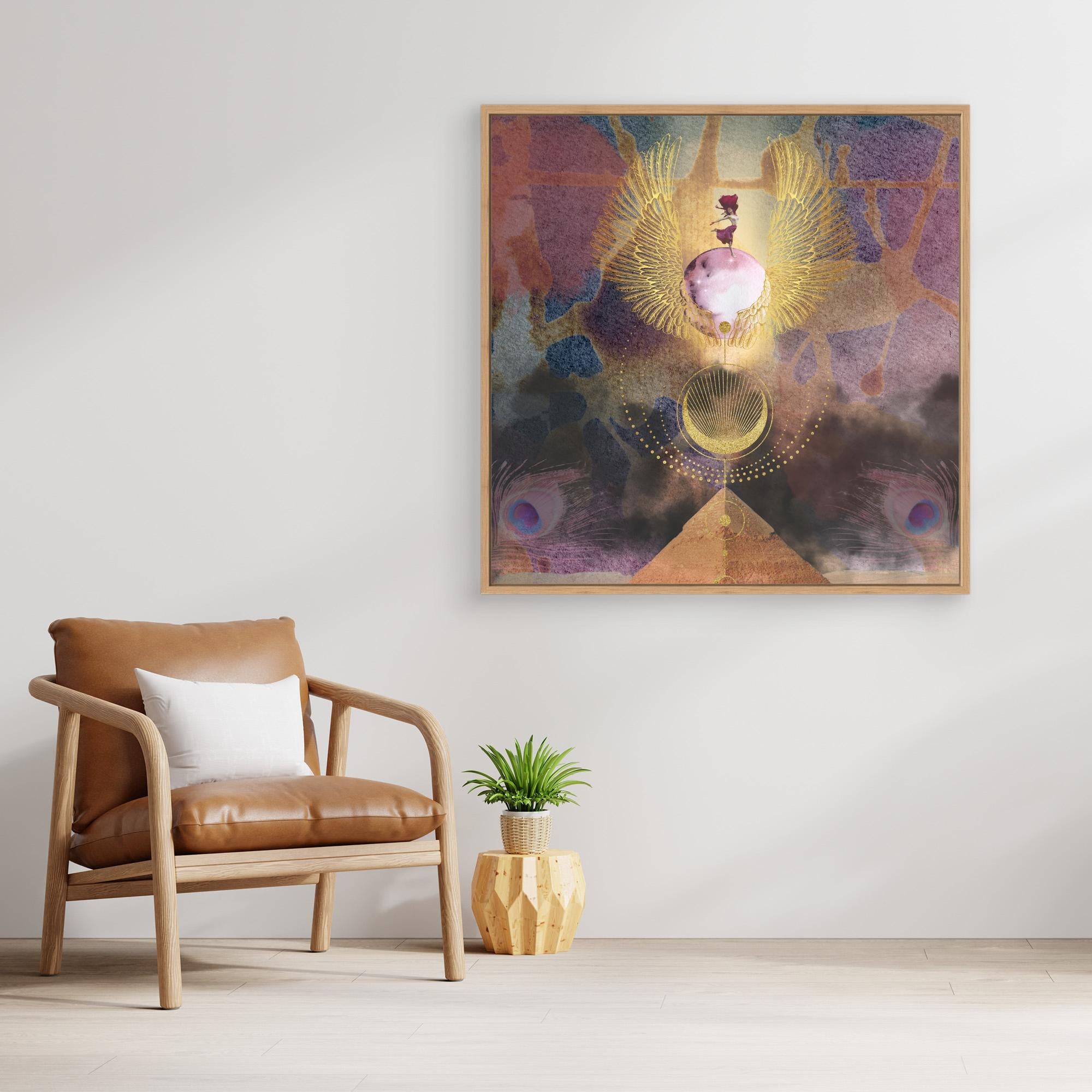 The Joyful - canvas art print