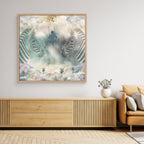 Cosmic Swing - Canvas Art Print