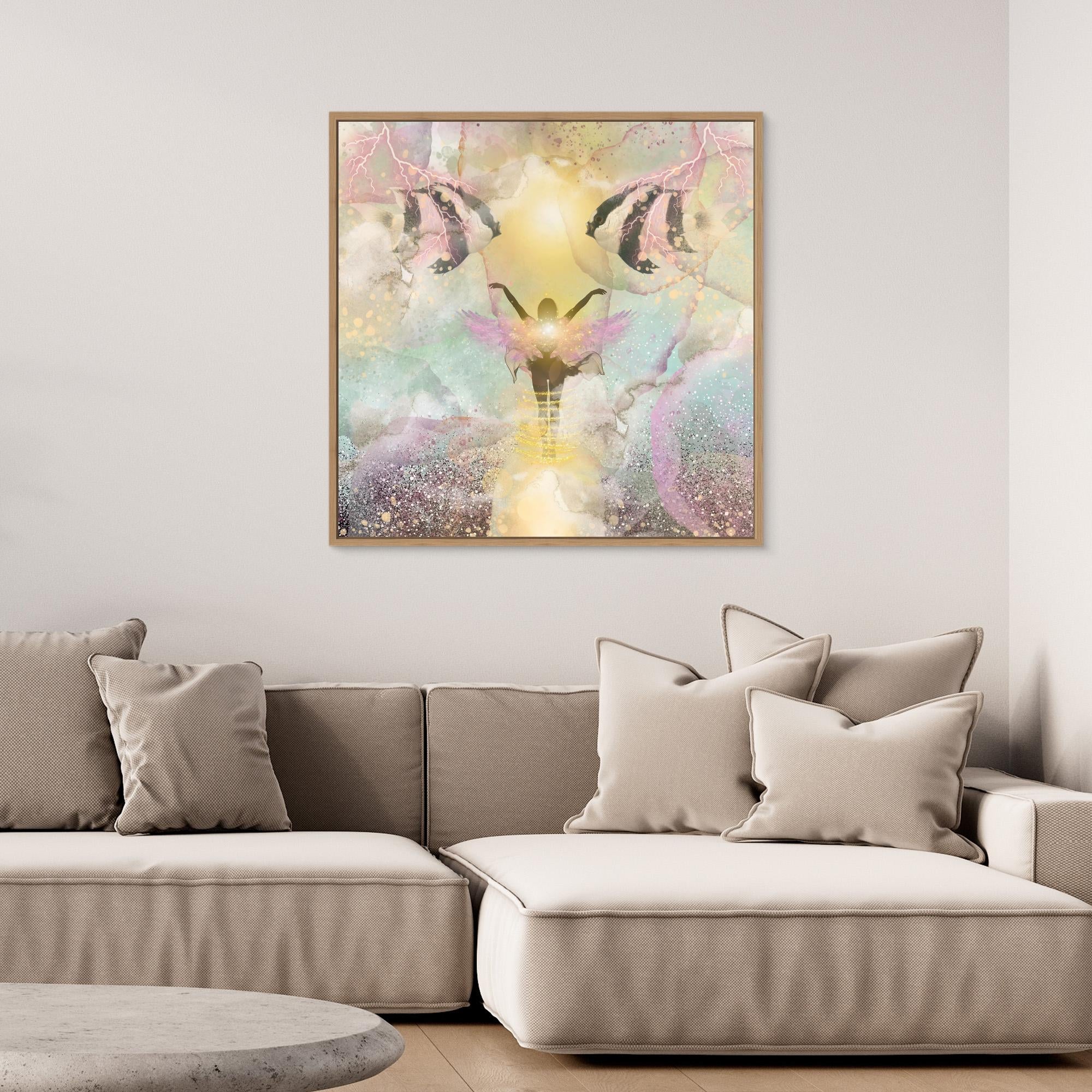 Beauty Bee - canvas art print