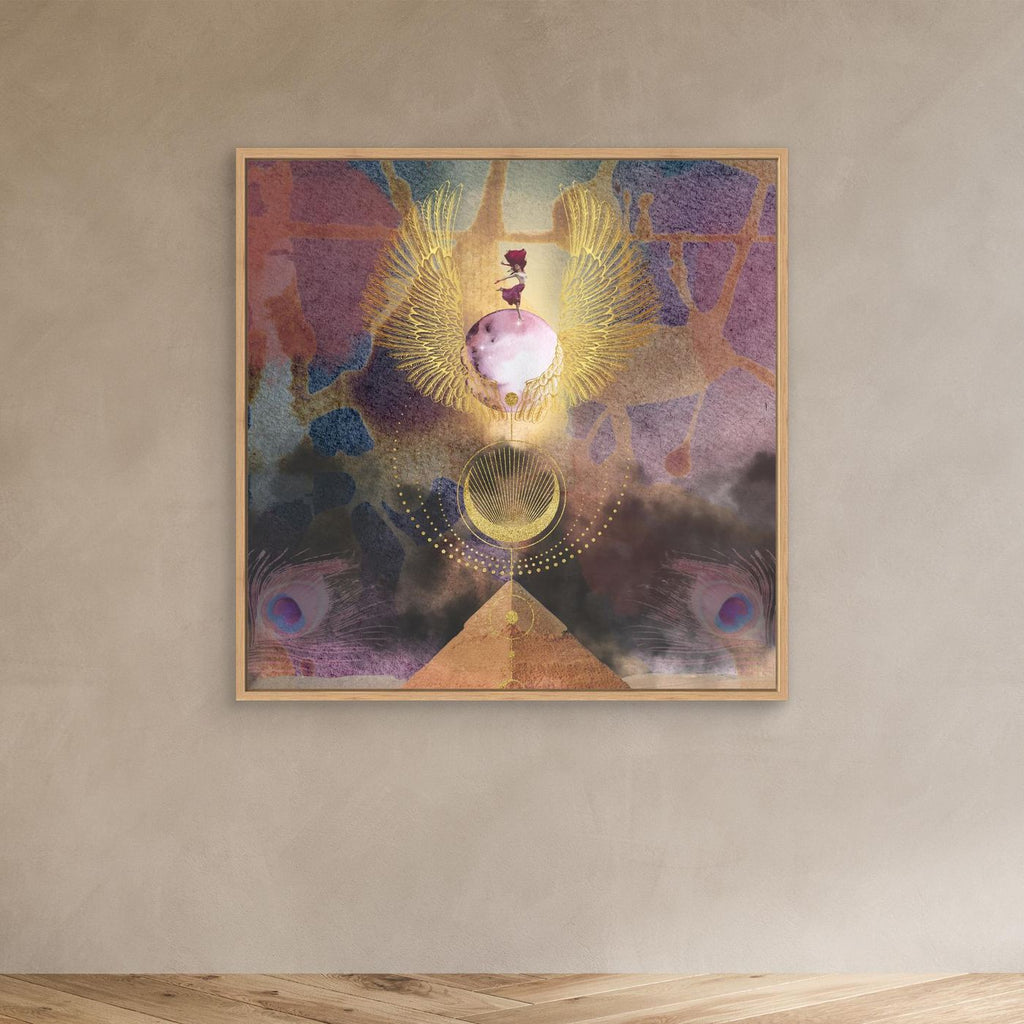 The Joyful - canvas art print