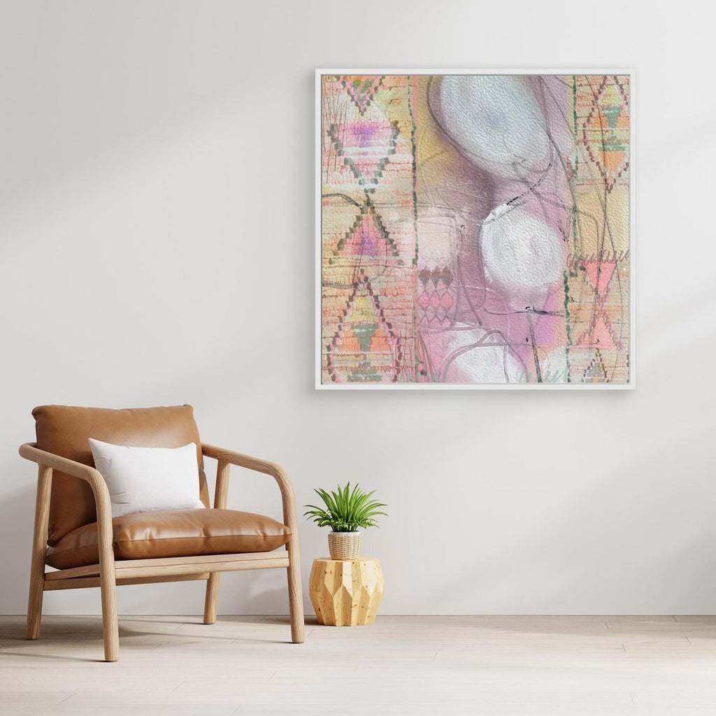 Cosmic Sweetness - pastel canvas art print