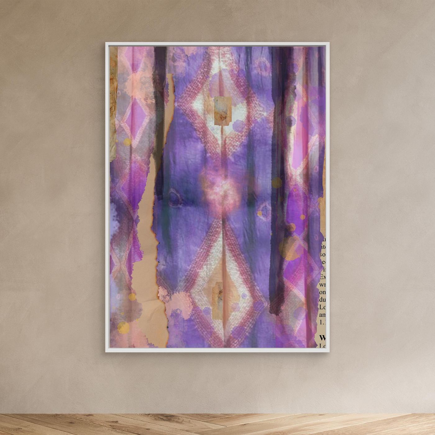 Patterns Interrupted - Canvas Art Print