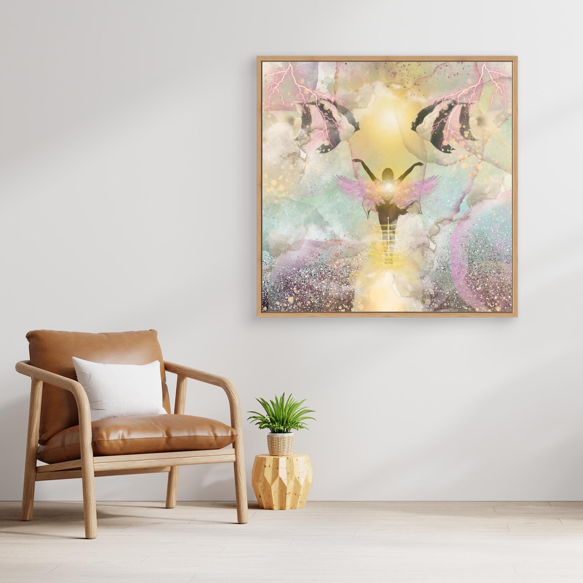 Beauty Bee - canvas art print