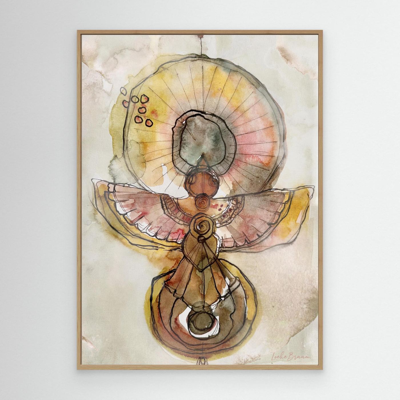 Cosmic Condor - Canvas Art Print