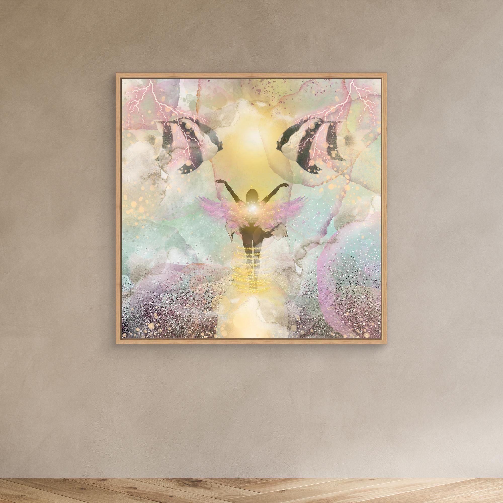 Beauty Bee - canvas art print