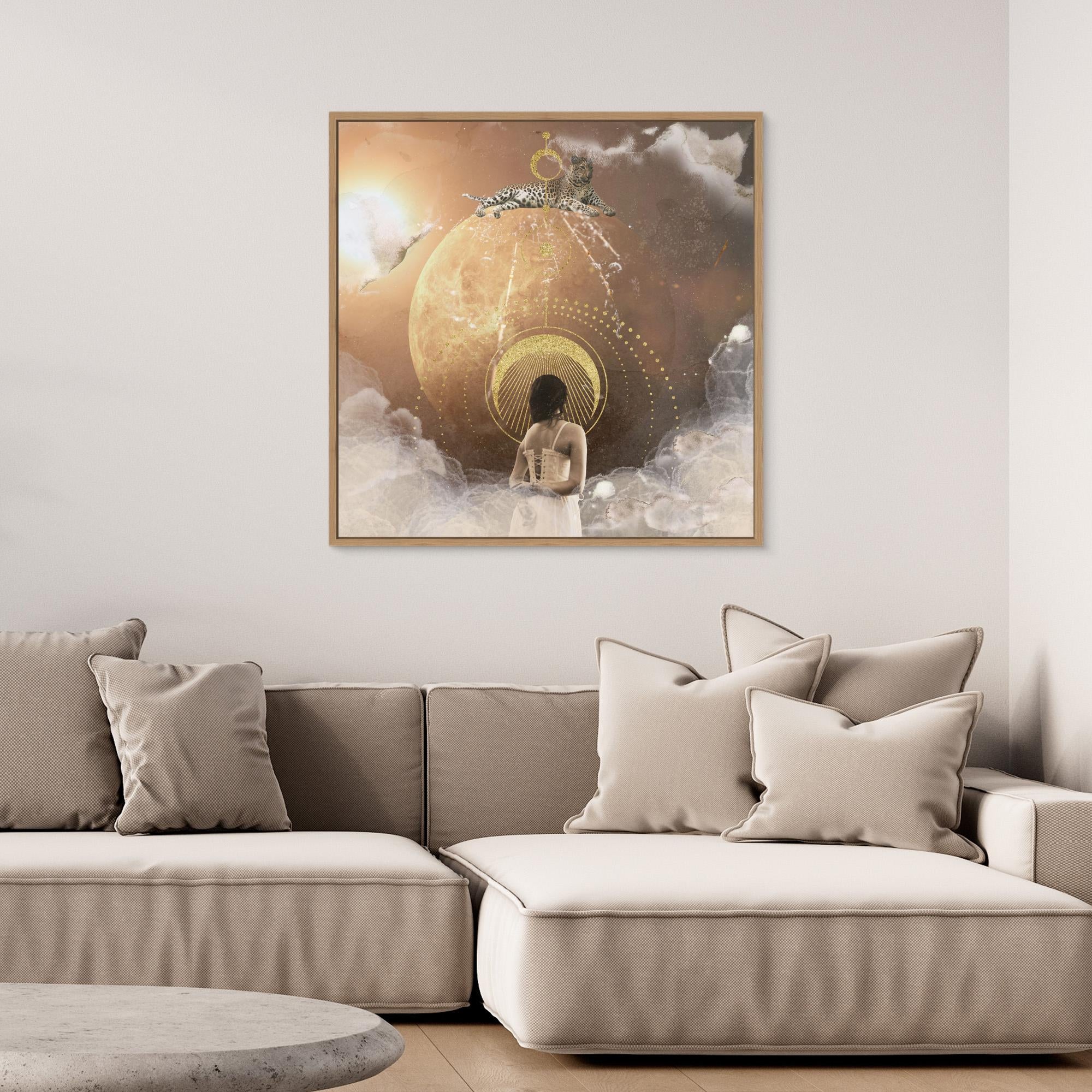 The work is done - canvas art print