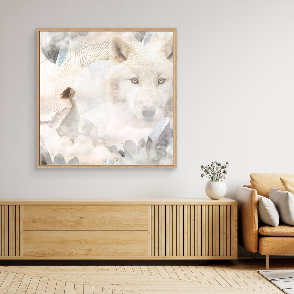 Honoring Stillness - canvas art print
