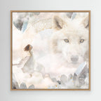 Honoring Stillness - canvas art print