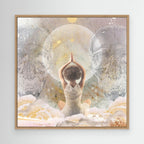 Crystal Skull - canvas art print