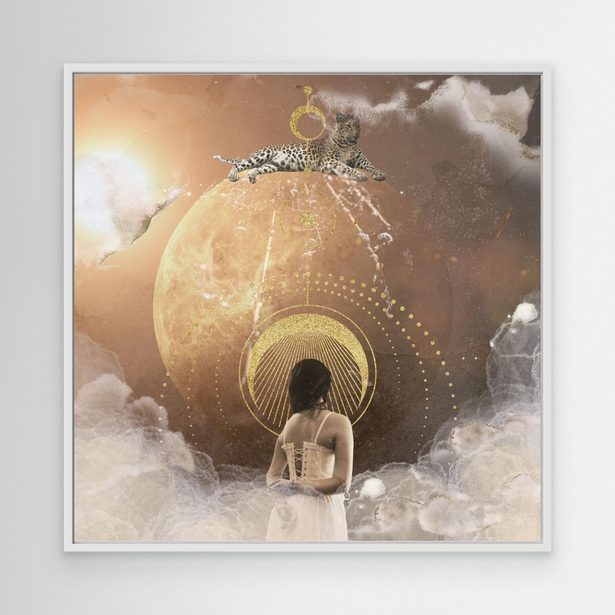 The work is done - canvas art print