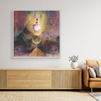 The Joyful - canvas art print