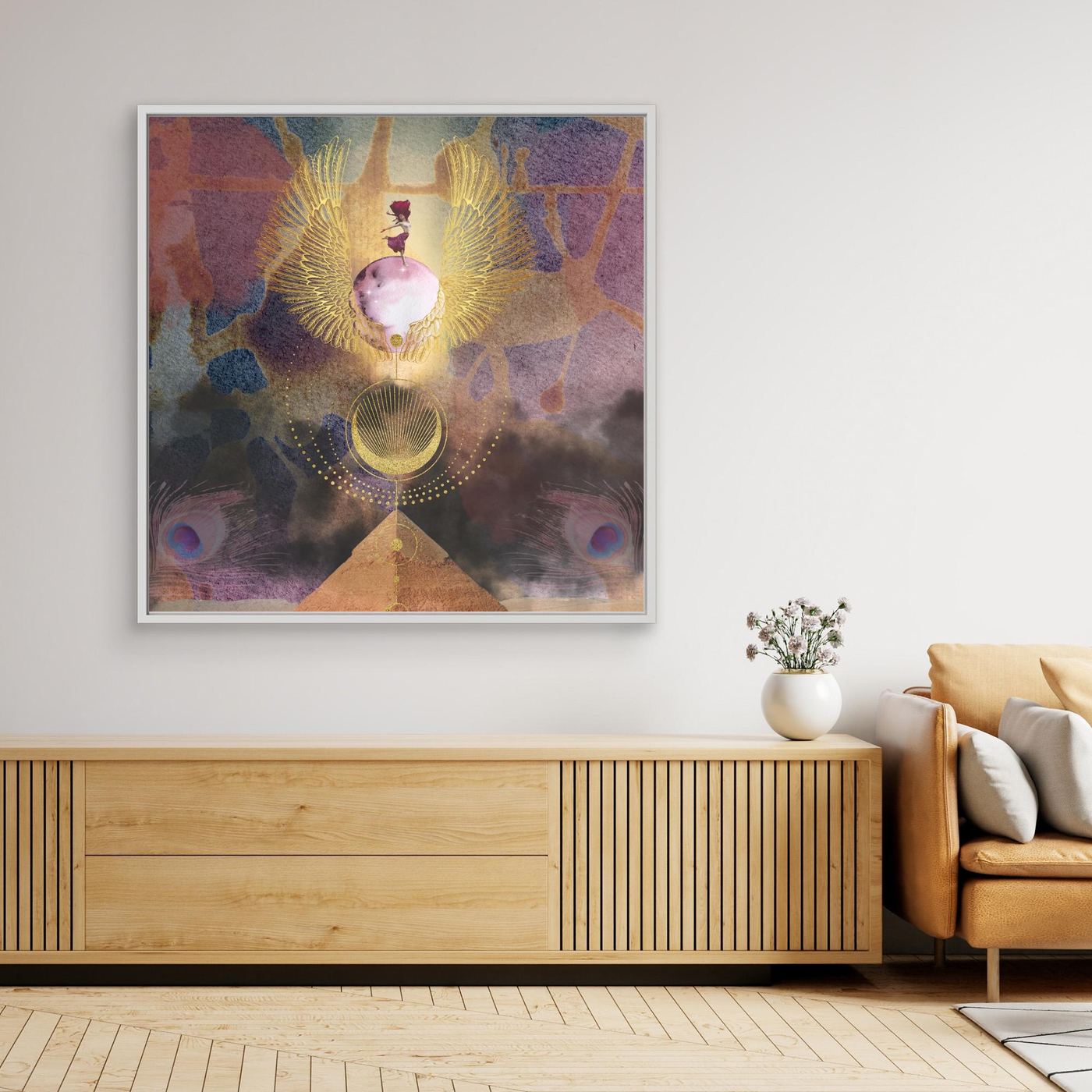 The Joyful - canvas art print
