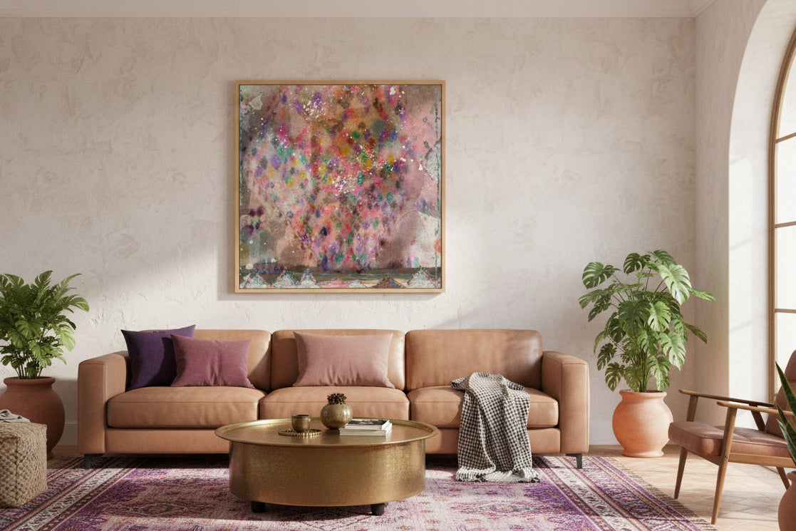 Soul Scatters - canvas art print